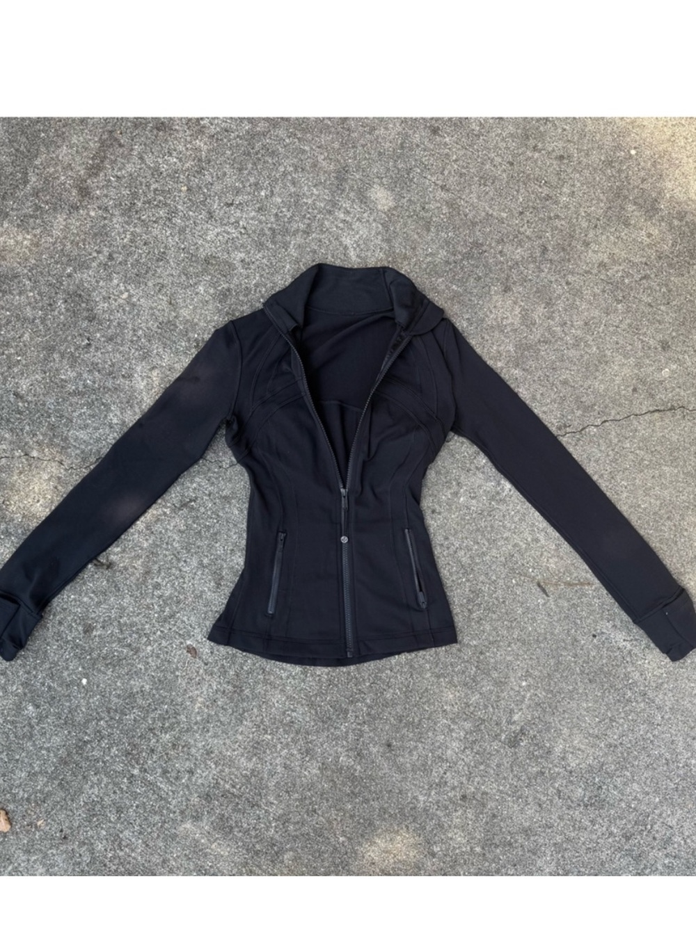 Lululemon Define Nulu- Black Zip-Up Athletic Jacket